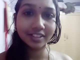 Onun Boy Friend için Azgın Tamilce kız gösteren