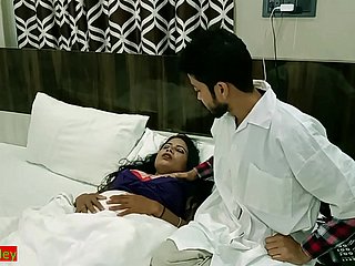 Indian sanative partisan hot xxx sex with beautiful patient! Hindi viral sex