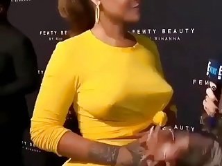 Rihanna Tits Fixed Nipples